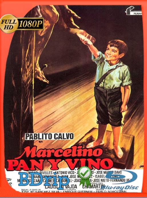 Marcelino, Pan y Vino (1954) BDRip [1080p] [Castellano] [GoogleDrive] [RangerRojo]