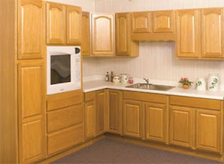 light brown kitchen cabinets photo