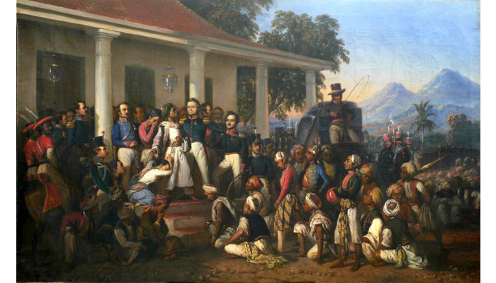 Aliran dan Gaya Lukisan Seni Erlangga09