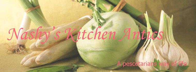 Nashy's Kitchen Antics- A Pescetarian cooking blog