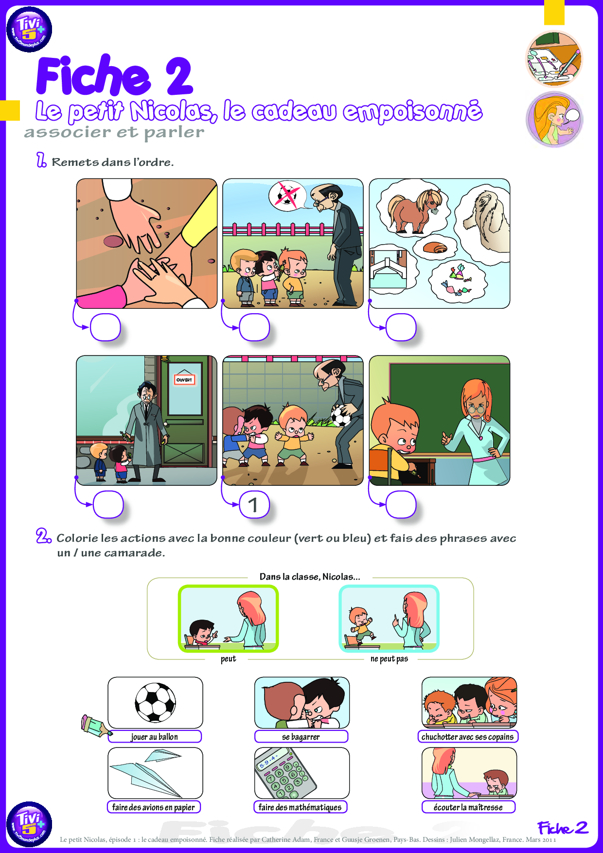 Le Petit Bac : Révise le vocabulaire FLE en classe ! 