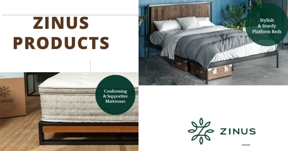 Zinus Mattress, bed frames, sofa, loveseat, bed platform, & mattress
