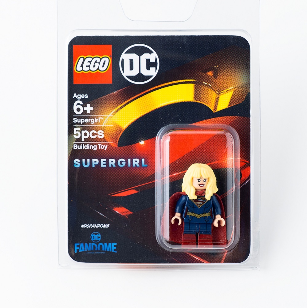 Patent disaster wallet The Blot Says...: DC FanDome Exclusive Supergirl TV Series LEGO Mini Figure
