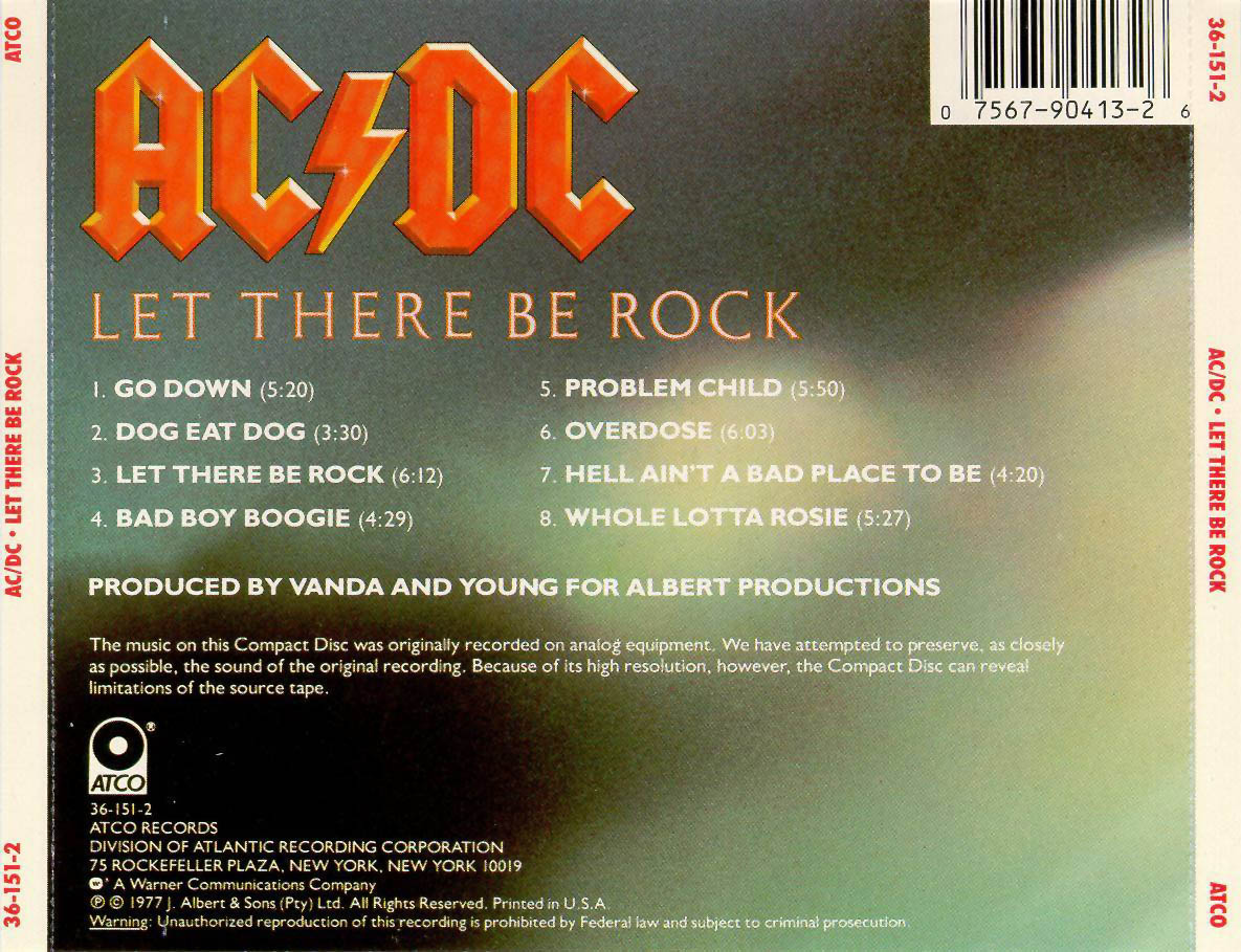 Swingville: ACDC - Let There Be Rock (1977)