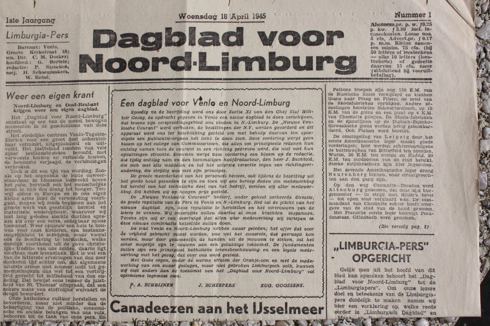 Archief Dagblad Voor Noord Limburg
