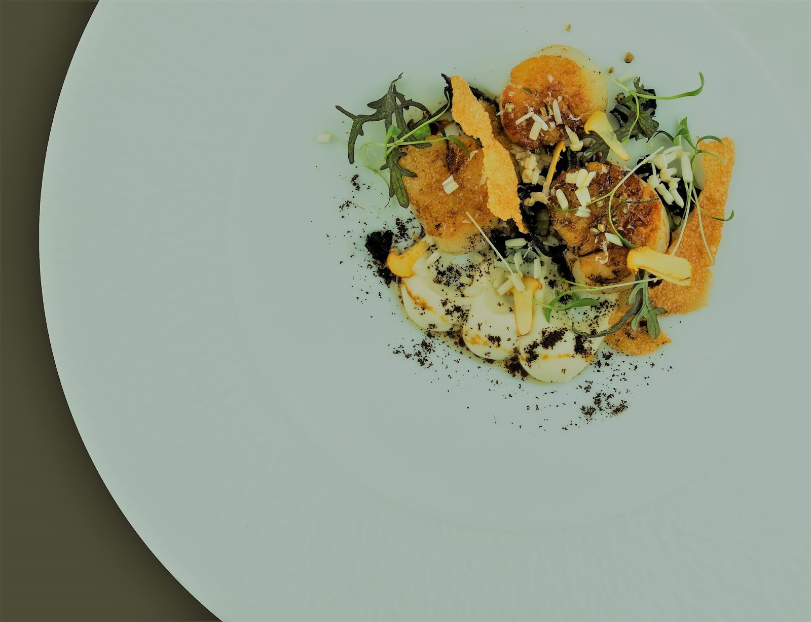 Chef Jean François Rouquette prepare les mets d'AirFrance NYParis