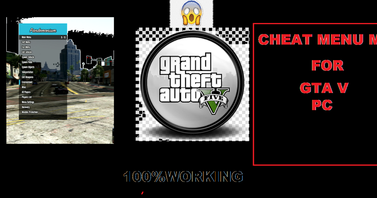 GTA V CHEAT MENU MOD FOR PC