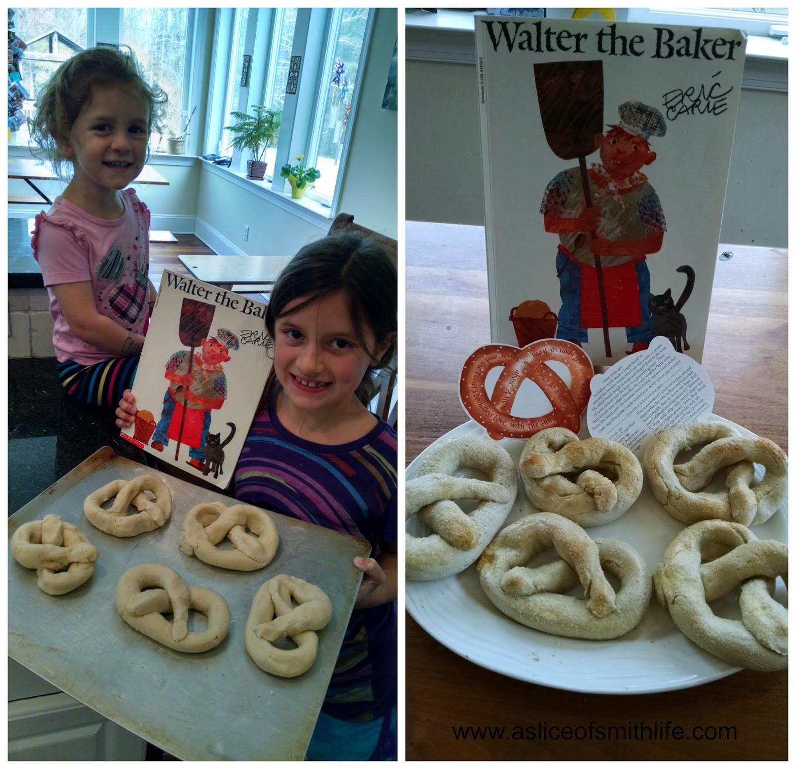 A Slice of Smith Life Making Pretzels During Lent