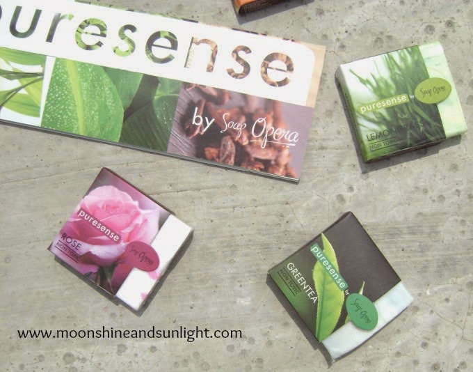 Puresense by Soap Opera Paraben and Sulphate free soaps in India