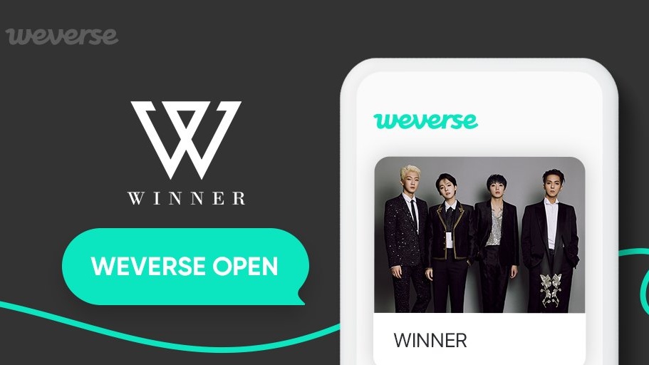 WINNER Officially Joins the Weverse Platform