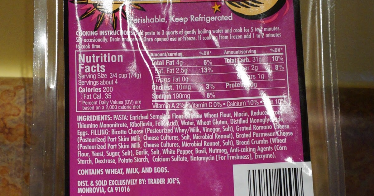 Exploring Trader Joe's Trader Joe's Cheese Tortellini