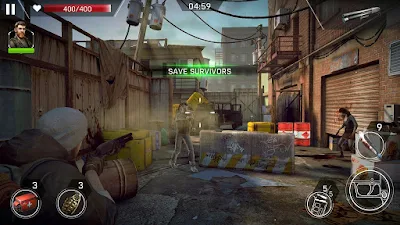 لعبة Left to Survive كاملة للأندرويد، لعبة Left to Survive مكركة، لعبة Left to Survive مود فري شوبينغ 