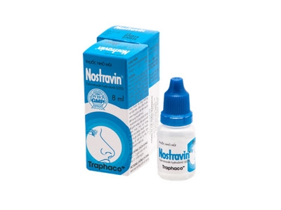 Thuốc nhỏ mũi Nostravin của Traphaco Thuốc nhỏ mũi Nostravin của Traphaco