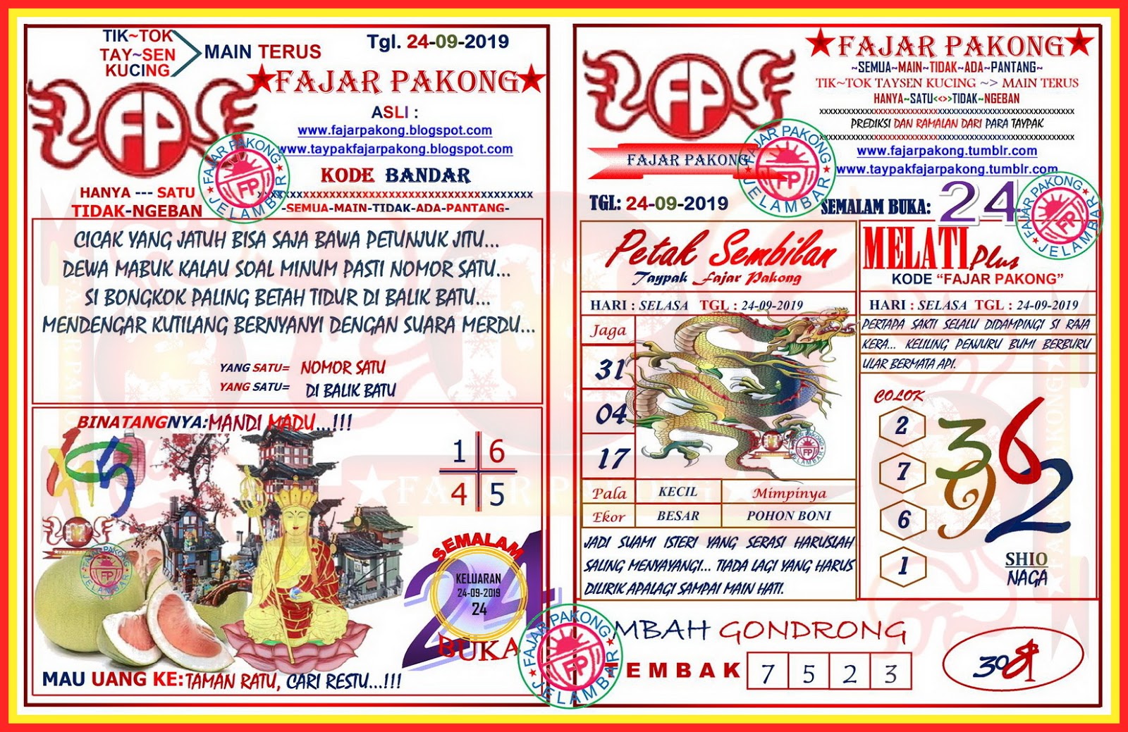 Fajar Pakong 05 September 2019