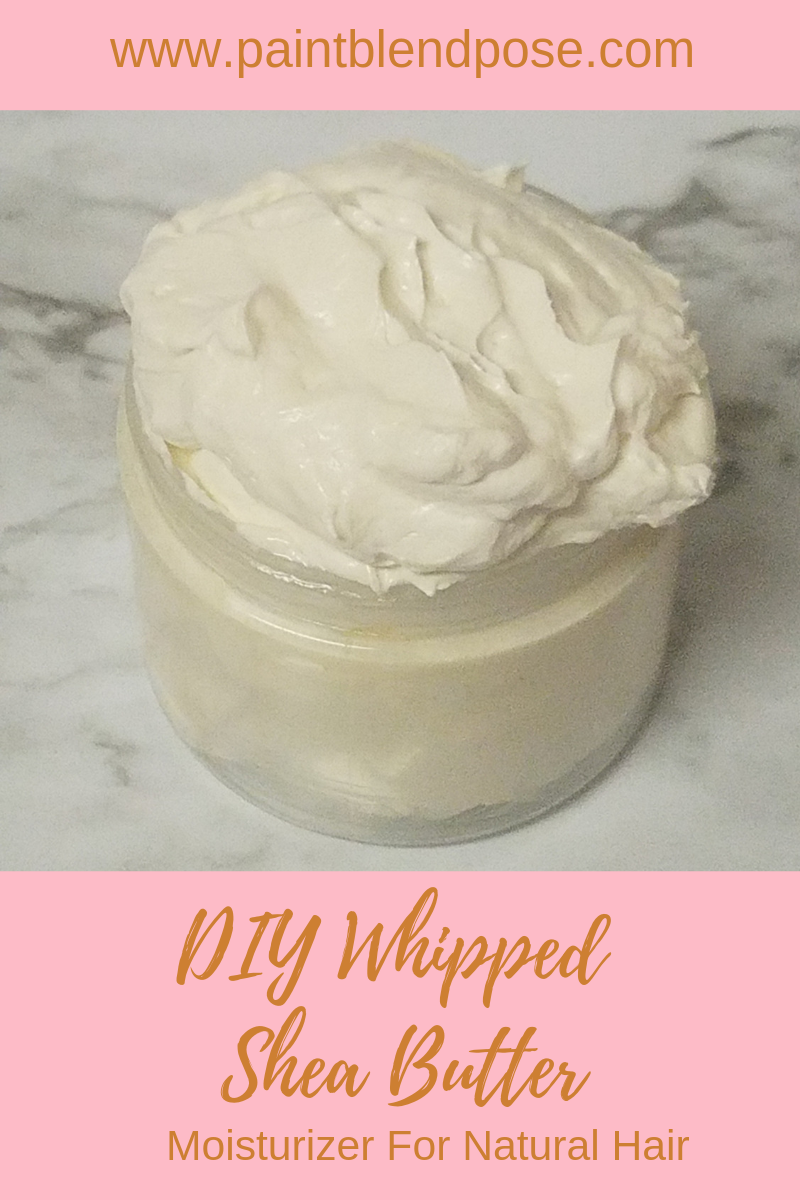 How To Make Whipped Shea Butter For Natural Hair Paint Blend Pose