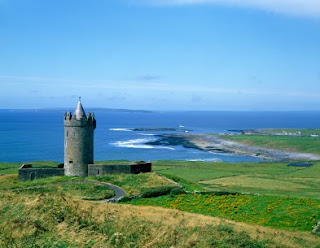 Le château du Doonagore à Doolin