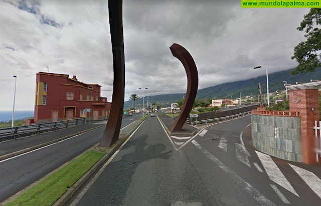  El Cabildo repavimenta el tramo de travesía de la LP-202 entre rotondas en la zona de La Concepción, en Breña Alta