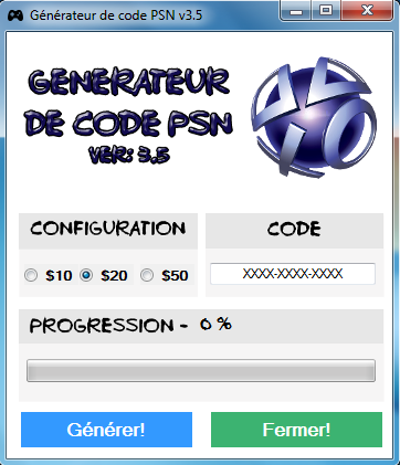 playstation генератор