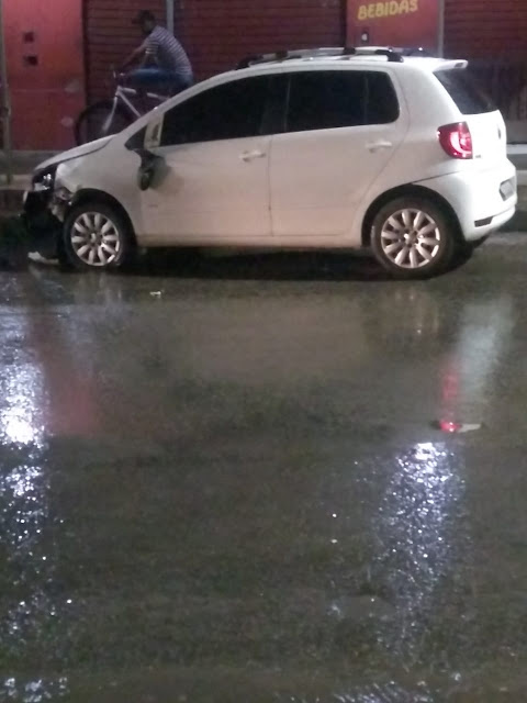 Acidente no Jardim América Acidente com motociclista na avenida principal do Jardim América em São Luís