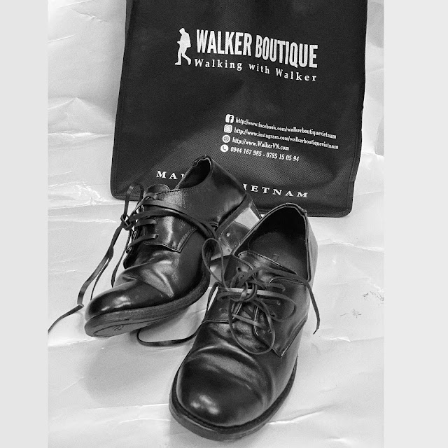 Derby Walker 301BI - Walker 301 with iron heels in Black