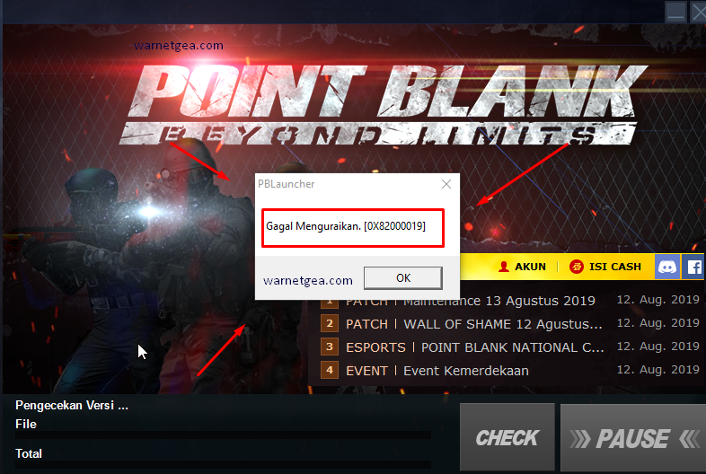Pb Zepetto Eror Gagal Menguraikan Cara Mengatasinya