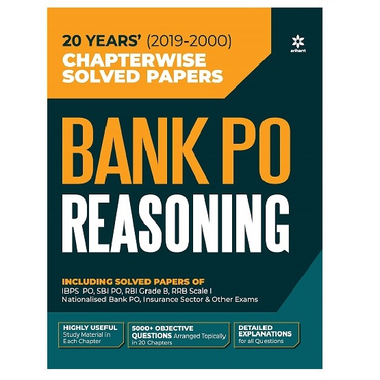 Arihant BANK PO Reasoning Chapterwise Solved Paper (English Edition)