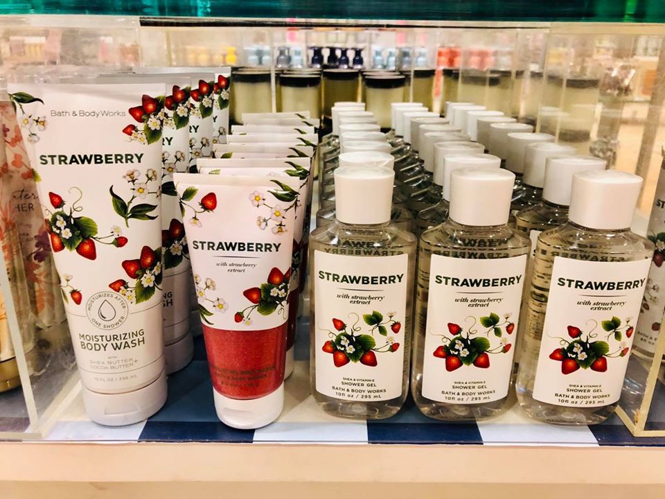 Life Inside the Page Bath & Body Works Happy Little Berries Body