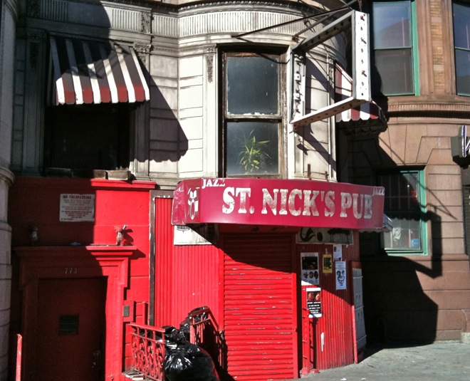 H A R L E M + B E S P O K E ☞ LISTEN What's Up with St. Nick's Pub?
