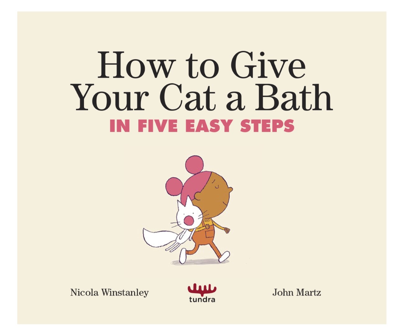 STORYWRAPS "How to Give Your Cat a Bath" a bookwrap