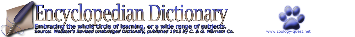 Encyclopedian Dictionary ( Ceratium Furca )