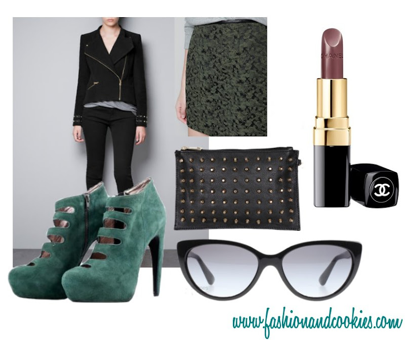 Military & Miniskirt ! | Fashion and Cookies - fashion and beauty blog