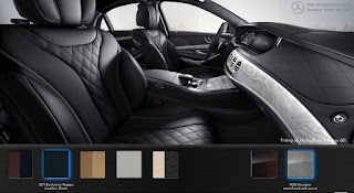 Màu nội thất Mercedes S450 L Luxury 2019 Nội thất Mercedes S450 L Luxury 2019 màu Đen 501