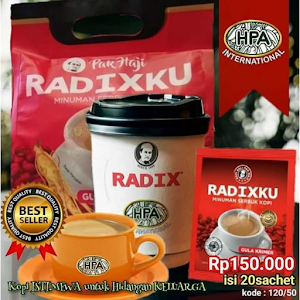 Jual Kopi Radixku Pak Haji Hpa Di Makassar | WA : 0857-4839-4402