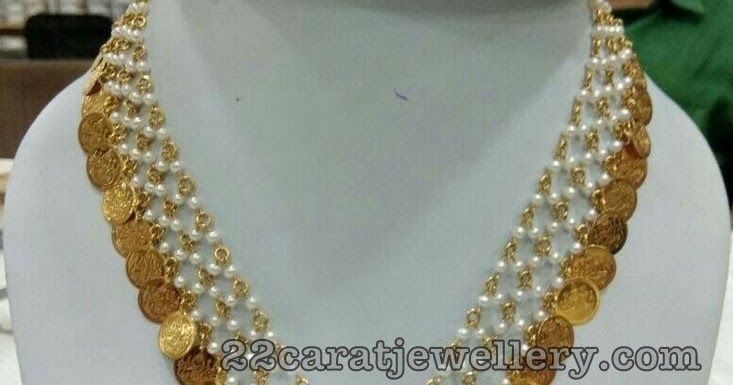 Simple kasu necklace Clearance