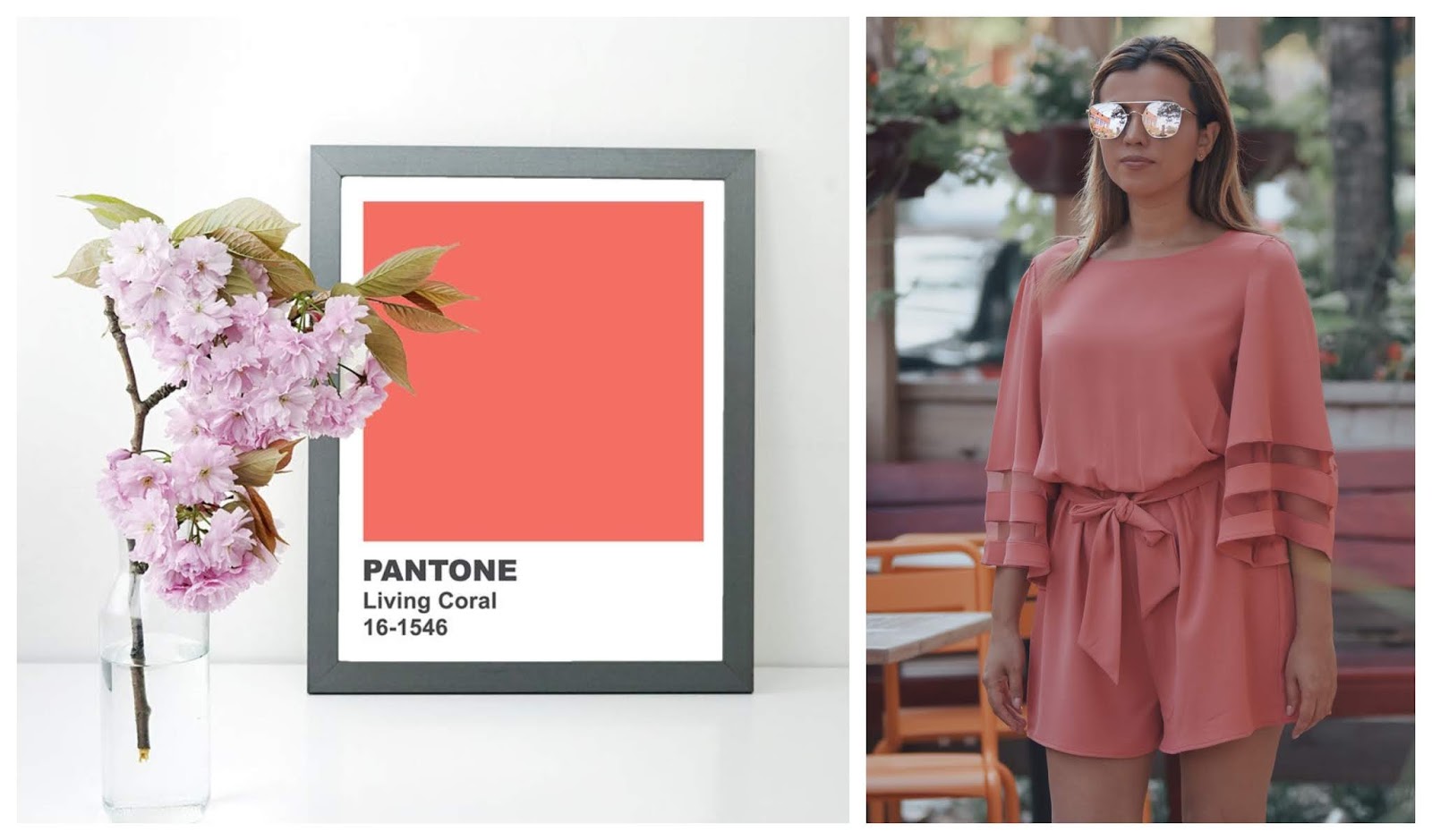How To Wear Living Coral by Mari Estilo-pantone-lookbook store-look of the day-dcblogger-streetstyle-fashionblog-