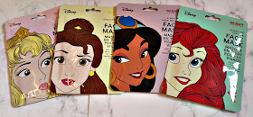 Disney Princess Face Mask Collection packages.