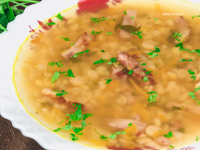 Самый вкусный гороховый суп: фото