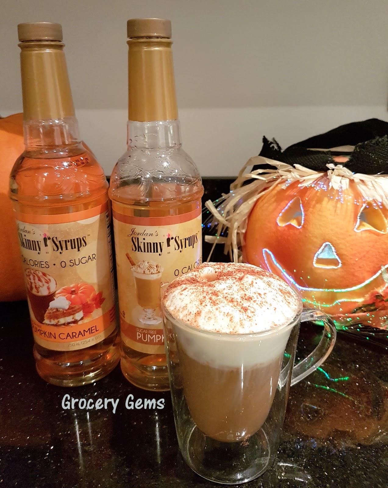 Grocery Gems Review Jordan's Skinny Syrups Pumpkin Spice & Pumpkin