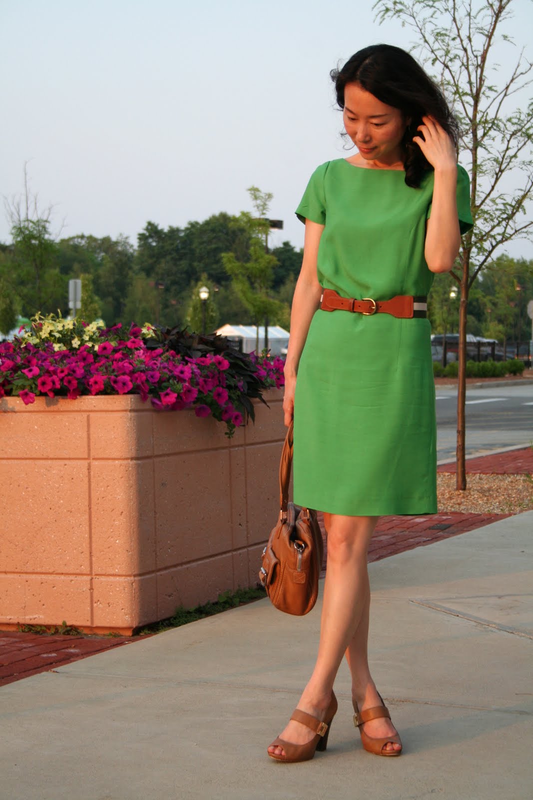 Mix and Match Apple Green Dress