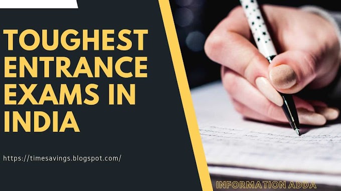 Top 8 Toughest Entrance Exams in India.