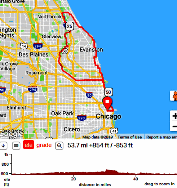 Chicago Bike Map