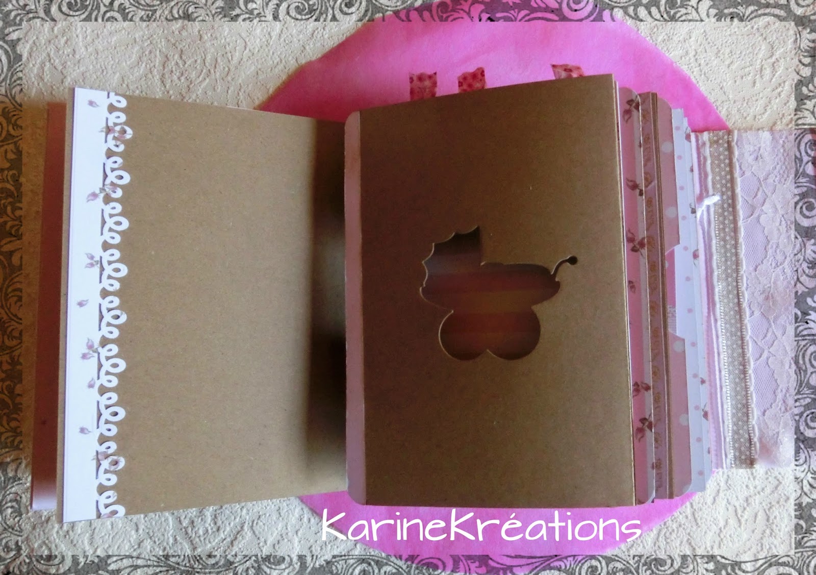 scrap album naissance fille