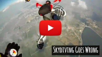 Watch how Skydiving turned Horribly wrong for Inexperienced Student Eugene S as he dangerously plummets towards the Earth while his Instructors desperately try to reach Him via geniushowto.blogspot.com Skydiving extreme Sports accident videos