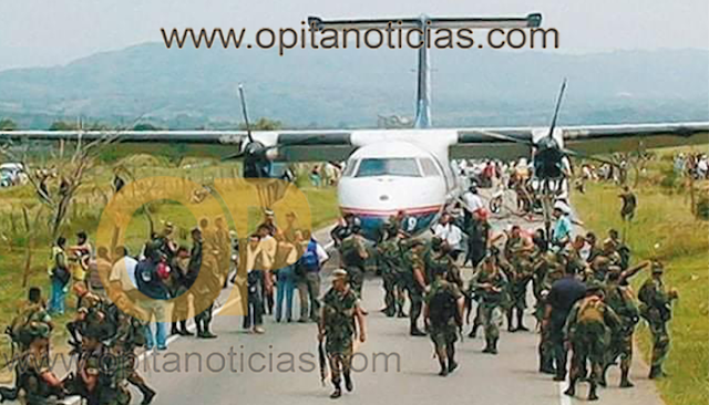 El secuestro perfecto de un avión que aterrizo en una carretera del Huila