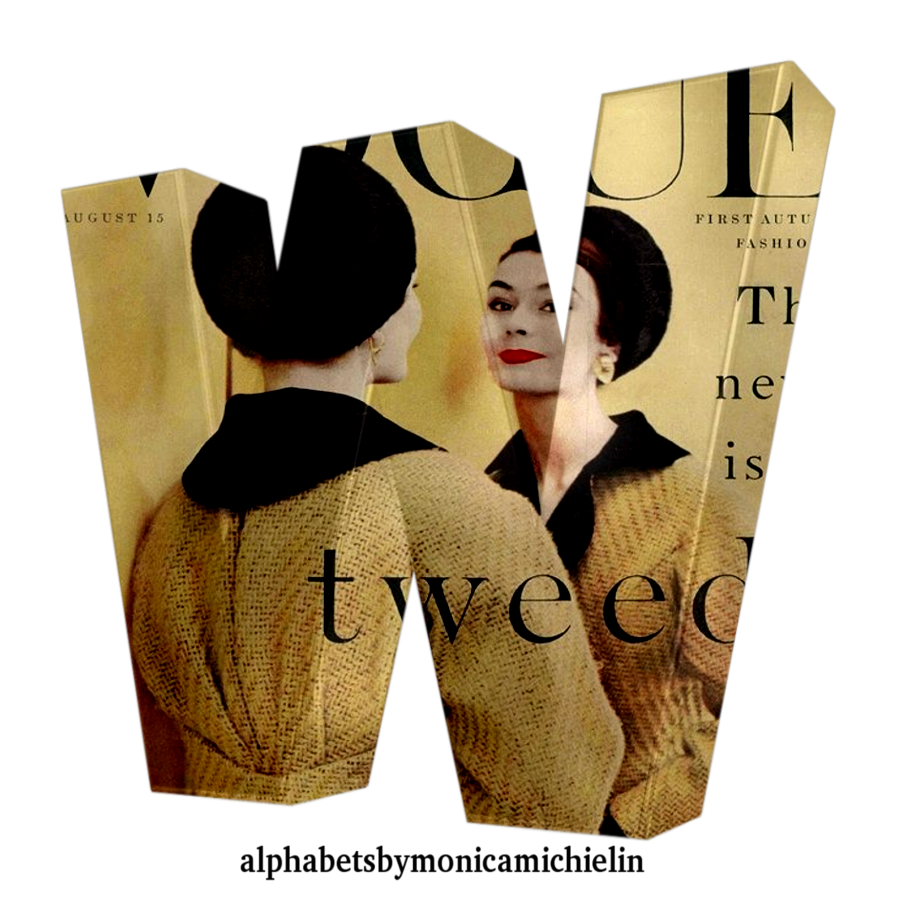 M. Michielin Alphabets: VOGUE PATTERNS MAGAZINE COVER 'GIRL AND MIRROR ...