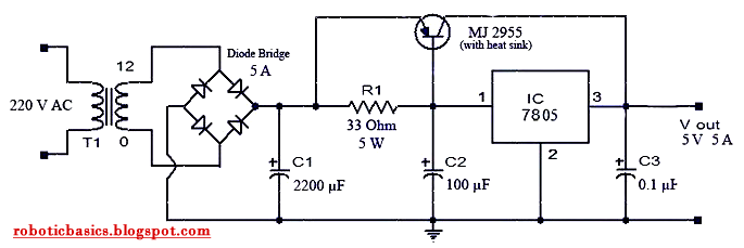 Macam Macam Rangkaian Power Supply ~ Belajar Robot