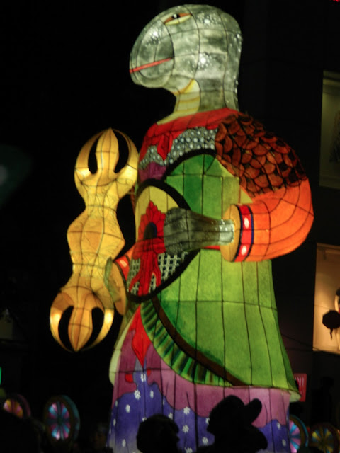 The tortoise lantern of the lotus lantern festival