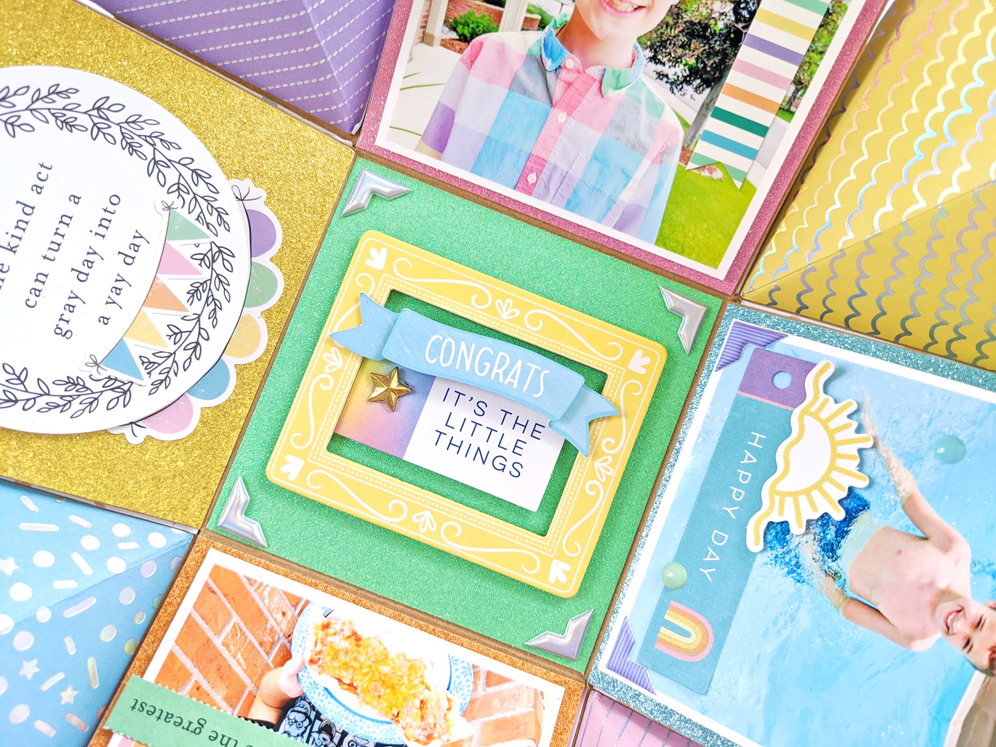 Michaels Small Explosion Box for Fox Paige Taylor Evans