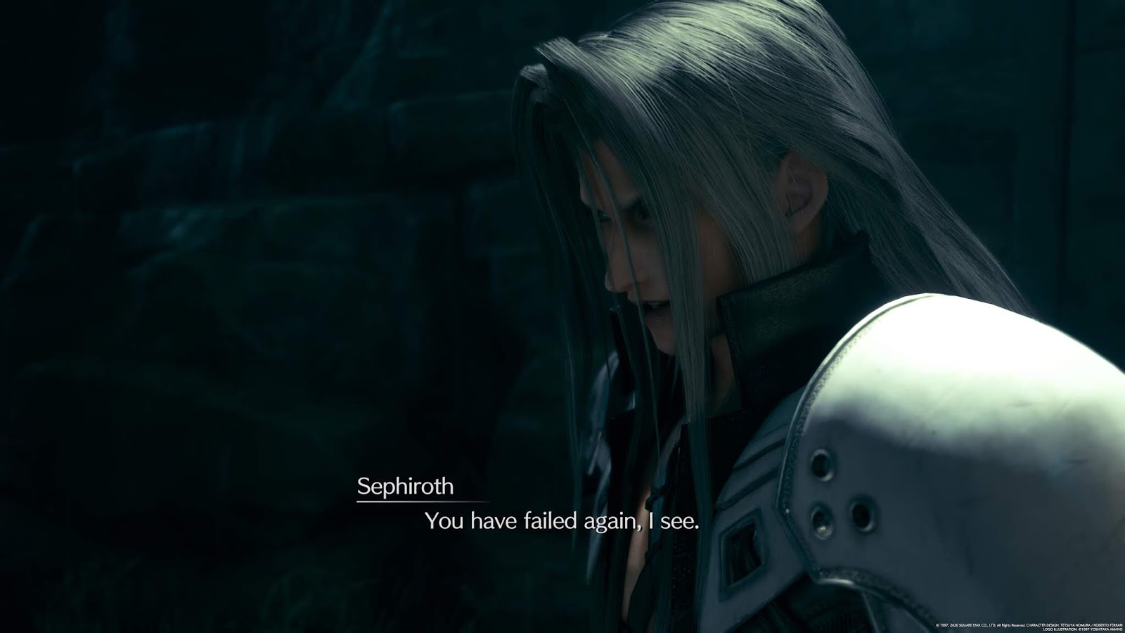 Sephiroth was watching all of this? 