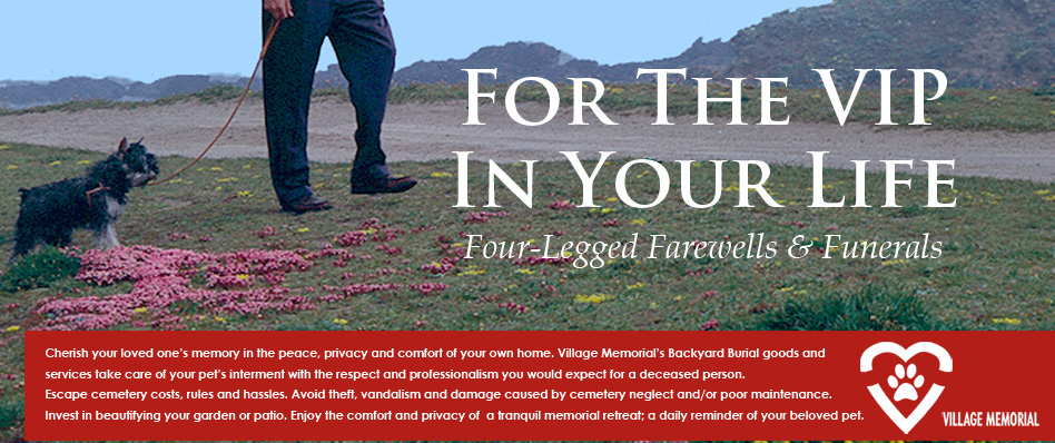Backyard Burial Company Dog Formal